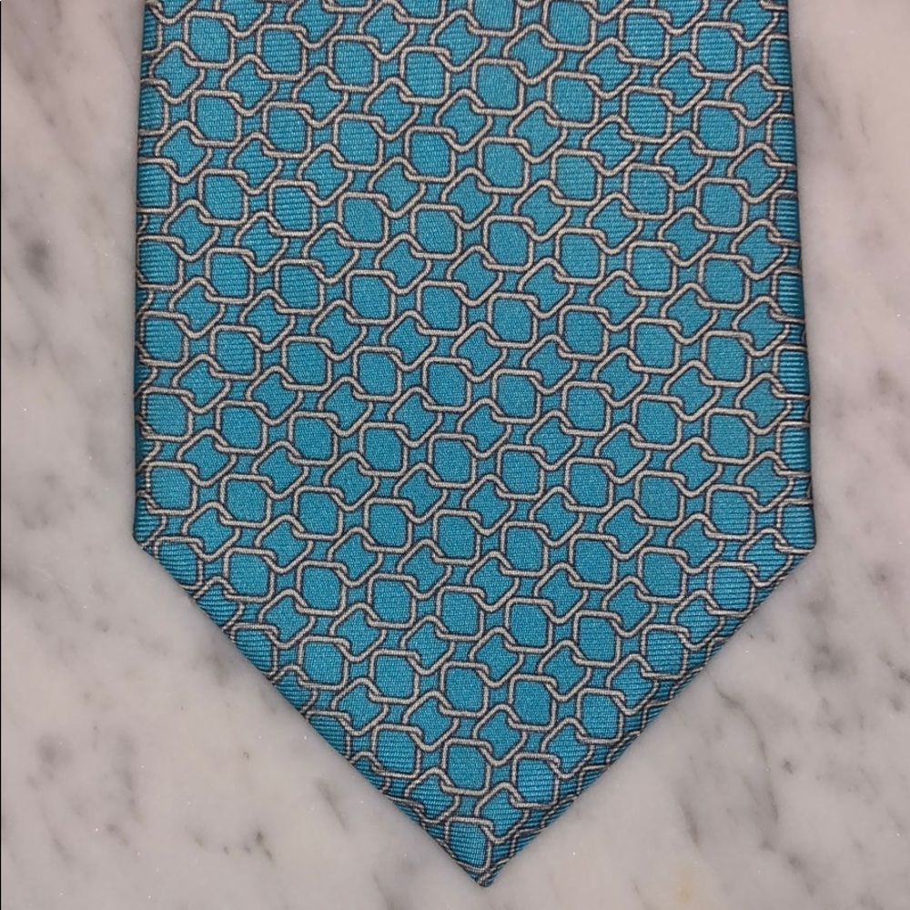 Battistoni Silk Tie (Teal)